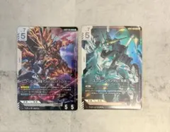 クシャトリヤ LR+ ユニコーン C+ リソース パラレル ガンダムカード
