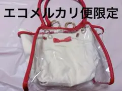 earth music&ecology 痛バ 痛バッグ 赤 レッド キューブ