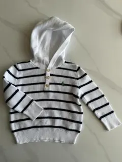 Ralph Lauren フード付きニットセーター