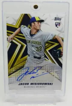 【価値上昇中】Jacob Misiorowski 直筆サイン ルーキーカード