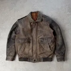 A-2 レザージャケット フライトジャケット 牛革