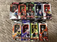 【限定品】仮面ライダーソフビシリーズ　重塗装Ver. 　9体セット