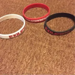 EXILE ゴムブレス 3本セット