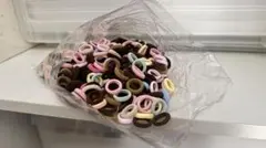 カラフル ヘアゴム 約 500 個セット