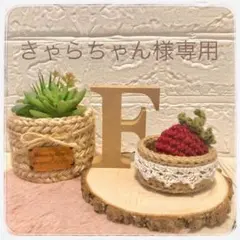 【きゃらちゃん様専用ページ】オーダー品確認用　ファートートバッグ　かぎ針編み
