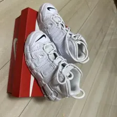 NIKE Air More Uptempo キッズ スニーカー ホワイト