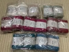 毛糸ZAKKAストアーズ　Vinas(ヴィナス) 7色15玉セット　和紙　綿