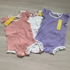 SHEIN size 6〜9months 肌着　シャツ　ロンパース　３枚セット