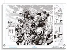 僕のヒーローアカデミア原稿風アクリルアートvol.2 scene16 爆豪　緑谷