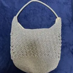 SENSE OF PLACE シルバー ハンドバッグ