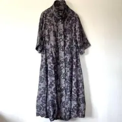majomajo マジョマジョ ロングコート レース 総柄 個性的 モード系 