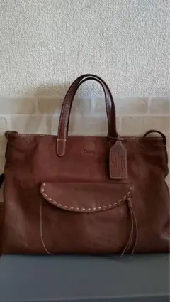 DaKota 本革レザー 2Way トートバッグ