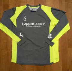 SOCCER JUNKY 長袖ゲーム シャツ グレー/イエロー