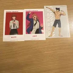 チェンソーマン　レゼ編　トレーディングアートステッカー・特典