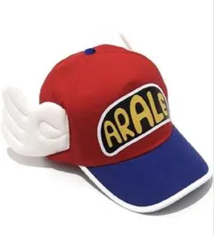 ARAREロゴ付き羽根デザインキャップ