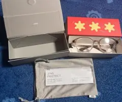 JINS protect 花粉　メガネ