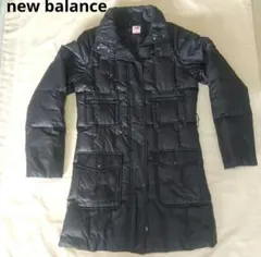 new balance コート ダウン ジャケット S ブルー ニューバランス