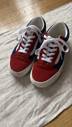 vans old skool マルチカラー コーデュロイ 23.5cm