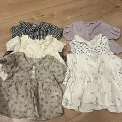 【まとめ売り】80-90cm半袖6点セット