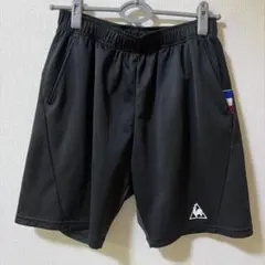 le coq sportifテニスメンズハーフパンツブラックのサムネイル