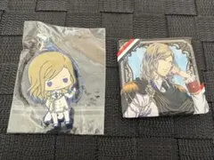 カミュ ラバーストラップ 缶バッジ