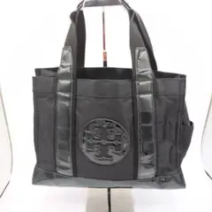 トリーバーチ　トートバッグ　エラ　A4対応　デカロゴ　エナメル ロゴドン