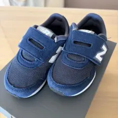 美品【new balance】キッズスニーカー ＊ 14cm ネイビー