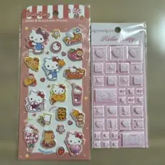 Hello Kitty マシュマロステッカー 2シートセット