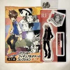 家庭教師ヒットマンREBORN! 獄寺隼人 アクリルフィギュア&チャーム