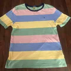 Polo Ralph Lauren ストライプ Tシャツ L (14-16)