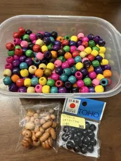 木製ビーズ