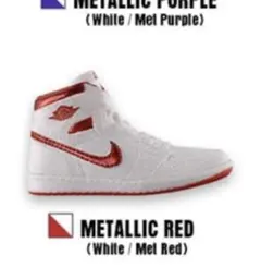 未開封　メタリックレッド　NIKE Air Jordan 1 High 85