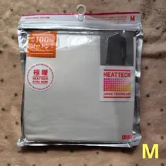 ユニクロ　極暖　ヒートテック　コットンタートルネック（長袖）　M　オフホワイト