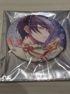青柳冬弥 グリッター缶バッジ グリ缶 プロジェクトセカイ