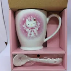 6/ ハローキティ乙女座 マグカップ＆スプーンセット