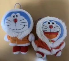 映画 도라에몽 のび太の南極カチコチ大冒険 マスコット 2개 세트
