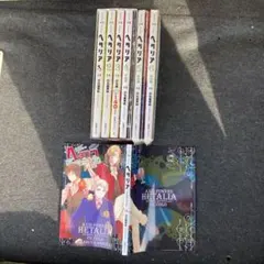 ヘタリア Axis Powers 全6巻セット ブックケース&4、5、6巻特装版