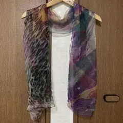 シルク 薄手 スカーフ