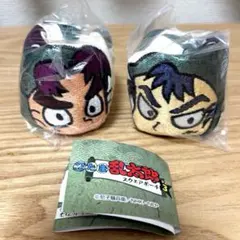 忍たま乱太郎 スクエアポーチ その3 ガチャ 食満留三郎 潮江文次郎 ２個セット