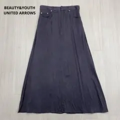 ◆ BEAUTY&YOUTH UNITED ARROWS ロング フレアスカート