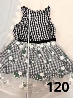 ギンガムチェック　ワンピース　チュニック