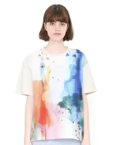 グラニフ★ピースオブイマジネーションgraniphカットソーTシャツ水彩カラフル