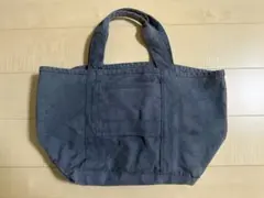 SAVE KHAKI セーブカーキ トートバッグ ブルー ダメージ加工