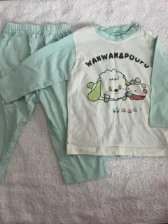 WANWAN&POUPU ベビーパジャマ 80cm
