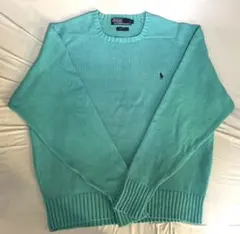 Polo by Ralph Lauren コットンニット ティファニーブルー