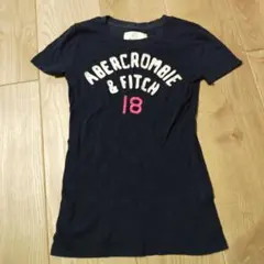 Abercrombie & Fitch ネイビー Tシャツ XS