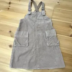 子供服 コーデュロイ ジャンバースカート　ワンピース　秋冬