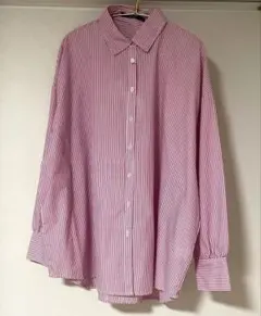 新品✨️ しまむら OFALO ストライプシャツ 長袖 M