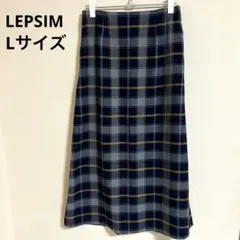 レプシィム　チェックスカート Ｌサイズ