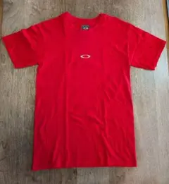 Y2K 2000s オールドOakley Tシャツ レッド サイズS